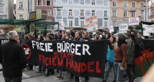 Anti-TTIP-Demo in Graz. Bild(er): Aktionsplattform Graz