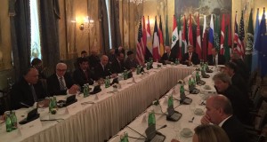 Syrien-Konferenz in Wien am 14.11.2015. Bild: Twitter/Russisches Außenministerium