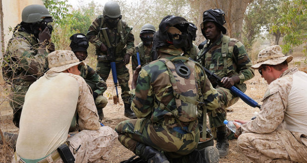 US-Special Forces trainieren afrikanische Soldaten. Bild: Flickr / AFRICOM CC BY-NC 2.0