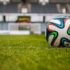 Fußball im Stadion.